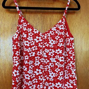 Madewell Button-Down Cami in Full Bloom Size 00
